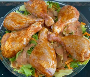 Udka z kurczaka pieczone na młodej kapuście - 647535C2 3E0D 437E AA63 8EA440B69DB5