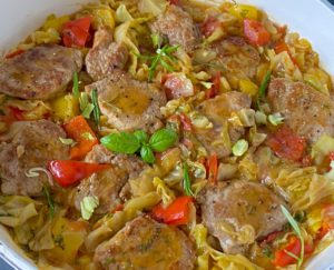 Polędwiczki wieprzowe duszone w młodej kapuście - C315C445 F8CB 45A8 BF4D EC390DB5EAFE