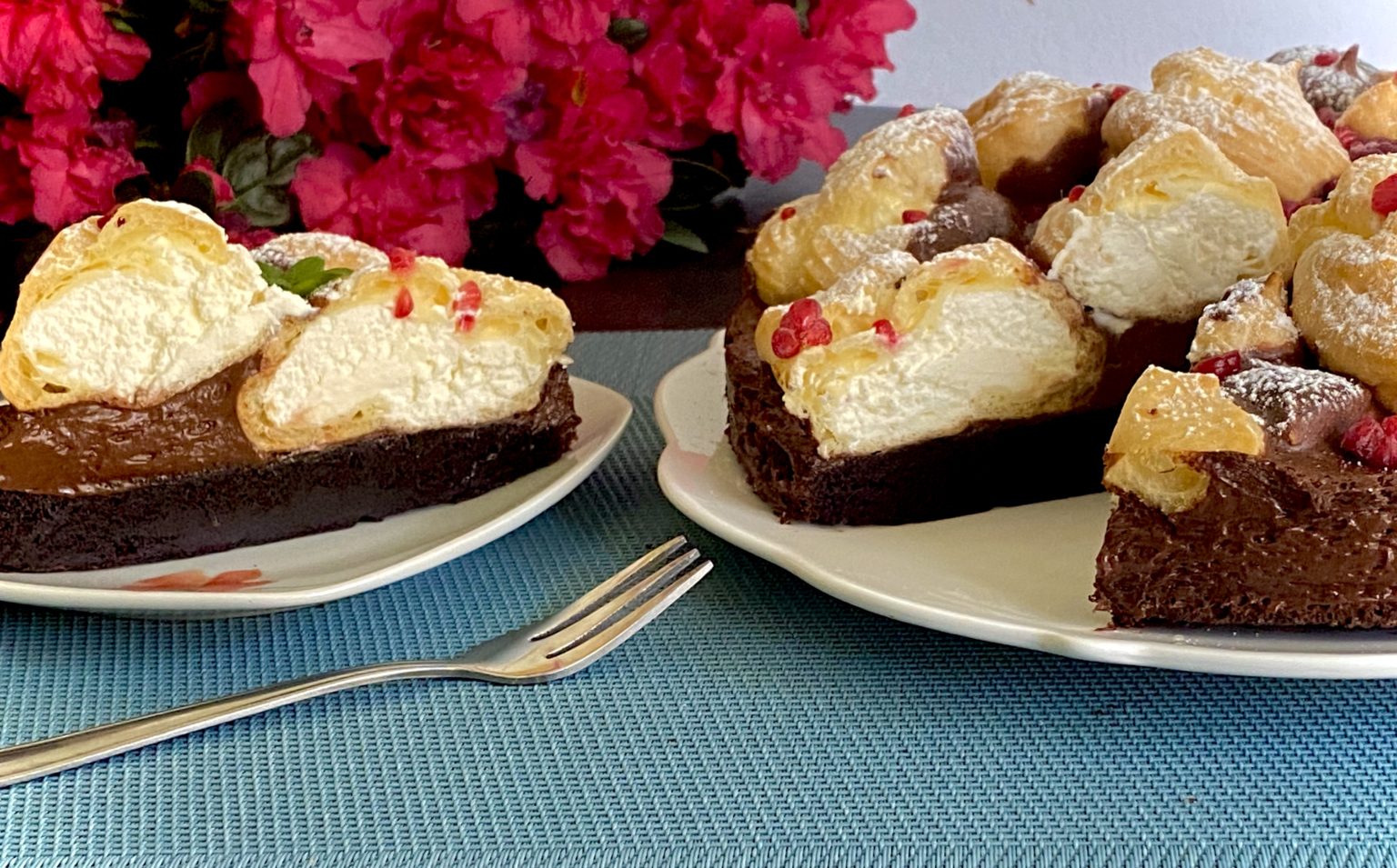 Ciasto czekoladowe z profiterolkami - CAD8EAC4 16C4 478E A733 45ABDDD5FEB8