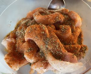 Szaszłyczki drobiowe z boczkiem wędzonym - DA502738 30BF 40B3 AB48 5C86B25161FC