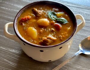 Zupa kowbojska z fasolą i wołowiną - 86FD4BC1 36F3 415D 9DB1 3E3A06D82713