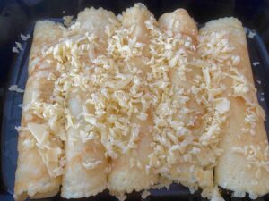 Naleśniki zapiekane z cukinią