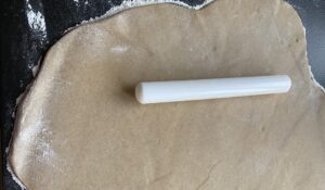 rozwałkowane ciasto