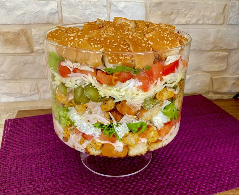 Sałatka Big Mac z kurczakiem - 2F53EB64 5387 4EB3 ABD2 E6D0B823ACD1