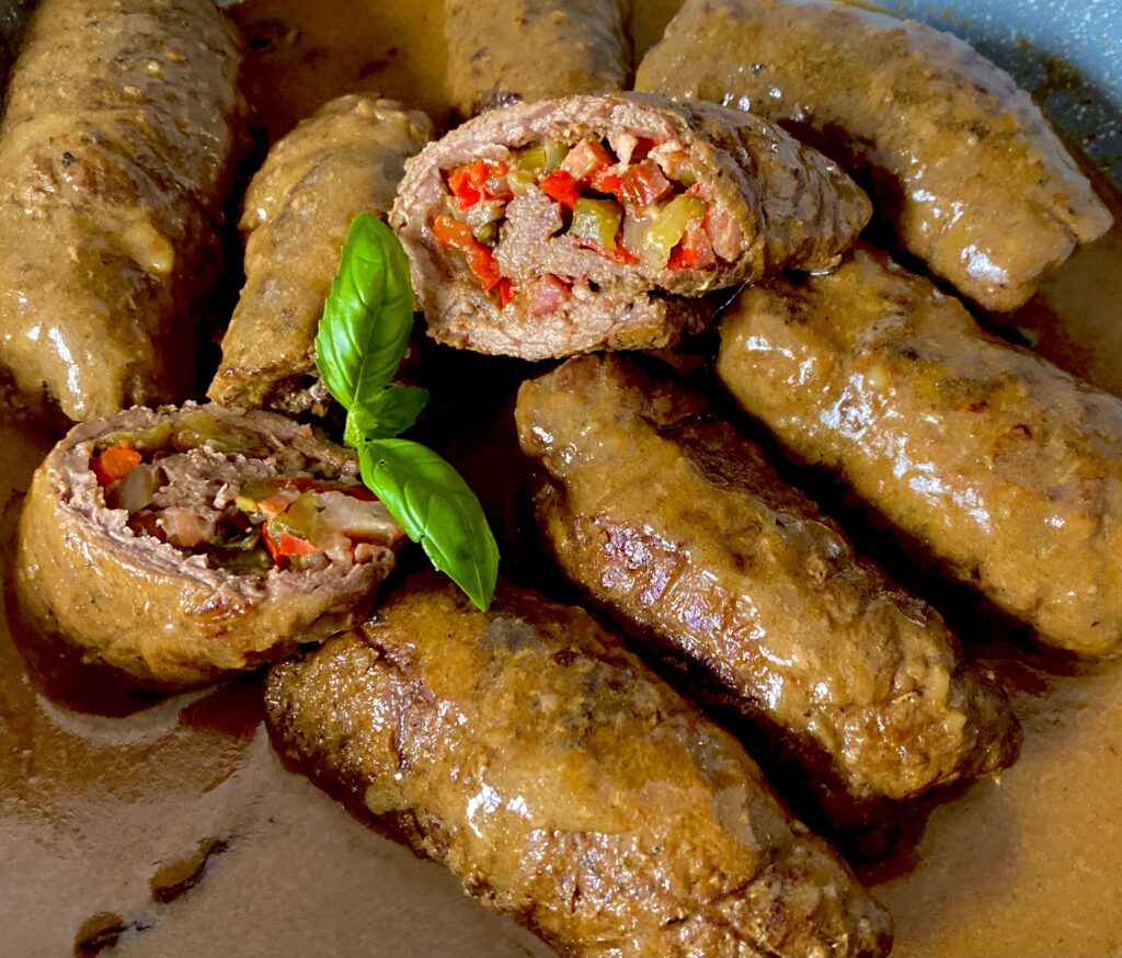 Marynowane zrazy z pysznym farszem