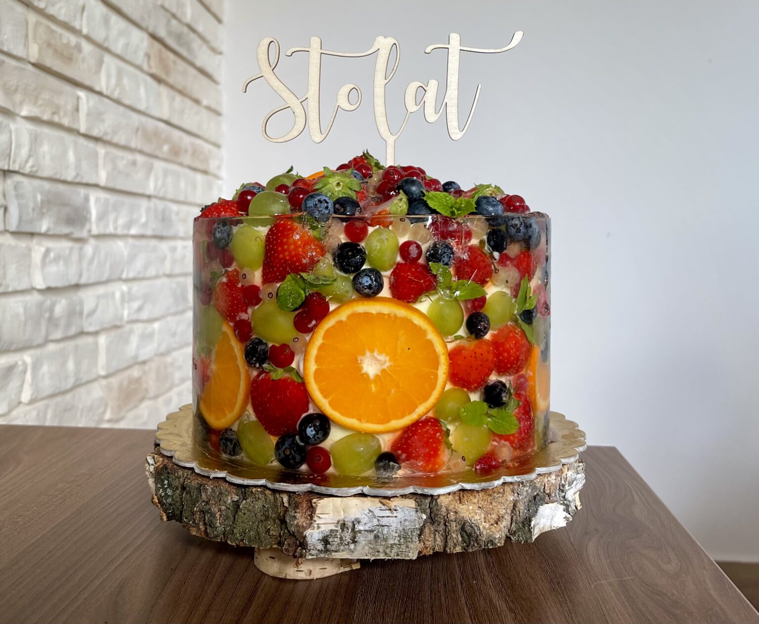 Megaowocowy sernik na zimno z żelką i chrupiącym czekoladowym spodem - ciasto bez pieczenia! - F6F9A400 BCED 40AE B1A0 B0666A1723F6