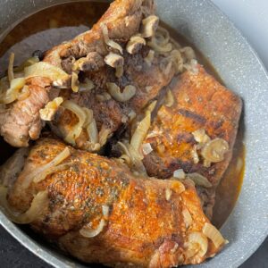 Żeberka duszone w sosie własnym - 3D61B235 0A56 48B3 A5A5 E10C215AB386