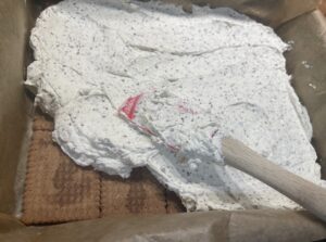 Bananowiec straciatella - ciasto bez pieczenia! - 20D5B905 3691 4743 9968 659E77F1F1C3