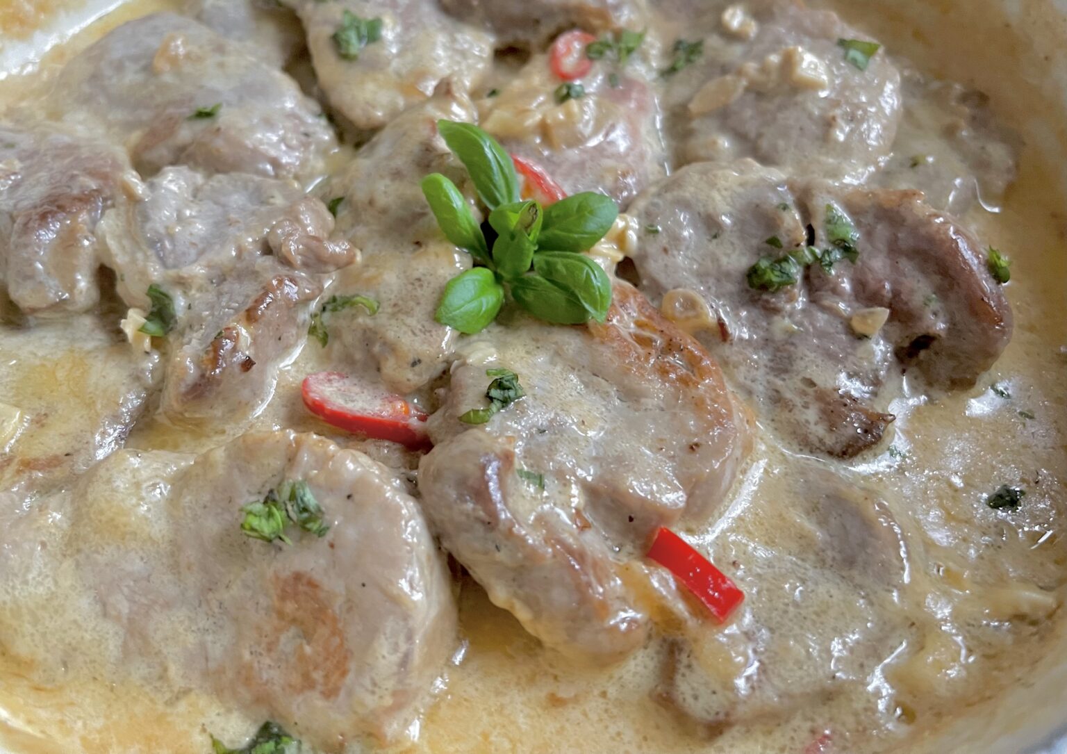 Polędwiczki w sosie camembert - C2D8F990 2424 4866 AD65 84D2723504F5