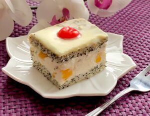 Przepis na ciasto Makowa Panienka