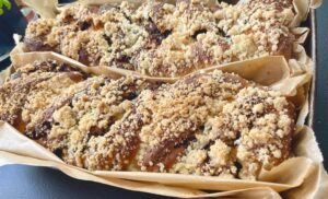 Pieczenie makowca zaplatanego w piekarniku