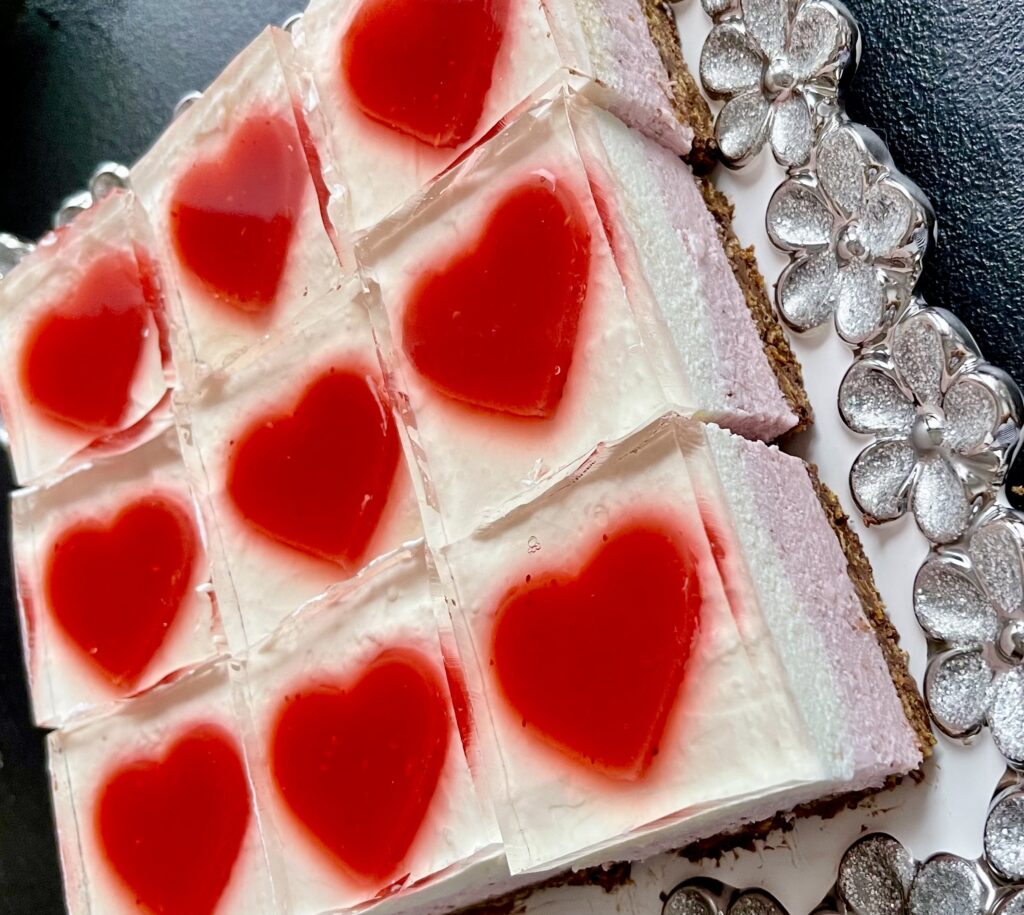 Walentynkowy serniczek na zimno