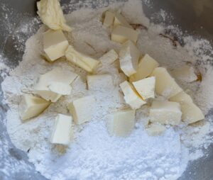 Składniki na ciasto na rogaliki