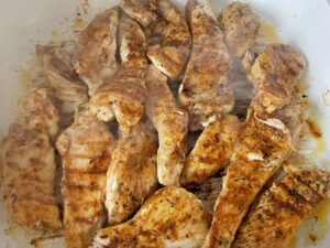 Sałatka z kurczakiem i owocami - 124C2A79 9383 44DB 91A5 1D365D8252D2