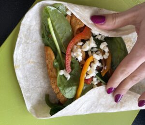 Tortille z kurczakiem i salsą paprykową - 7FD82CE9 A283 4DC4 B68A B736663E0213