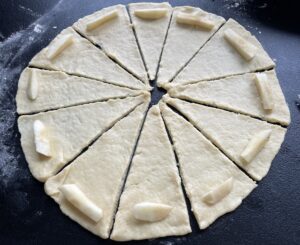 Ciasto z nadzieniem z jabłek