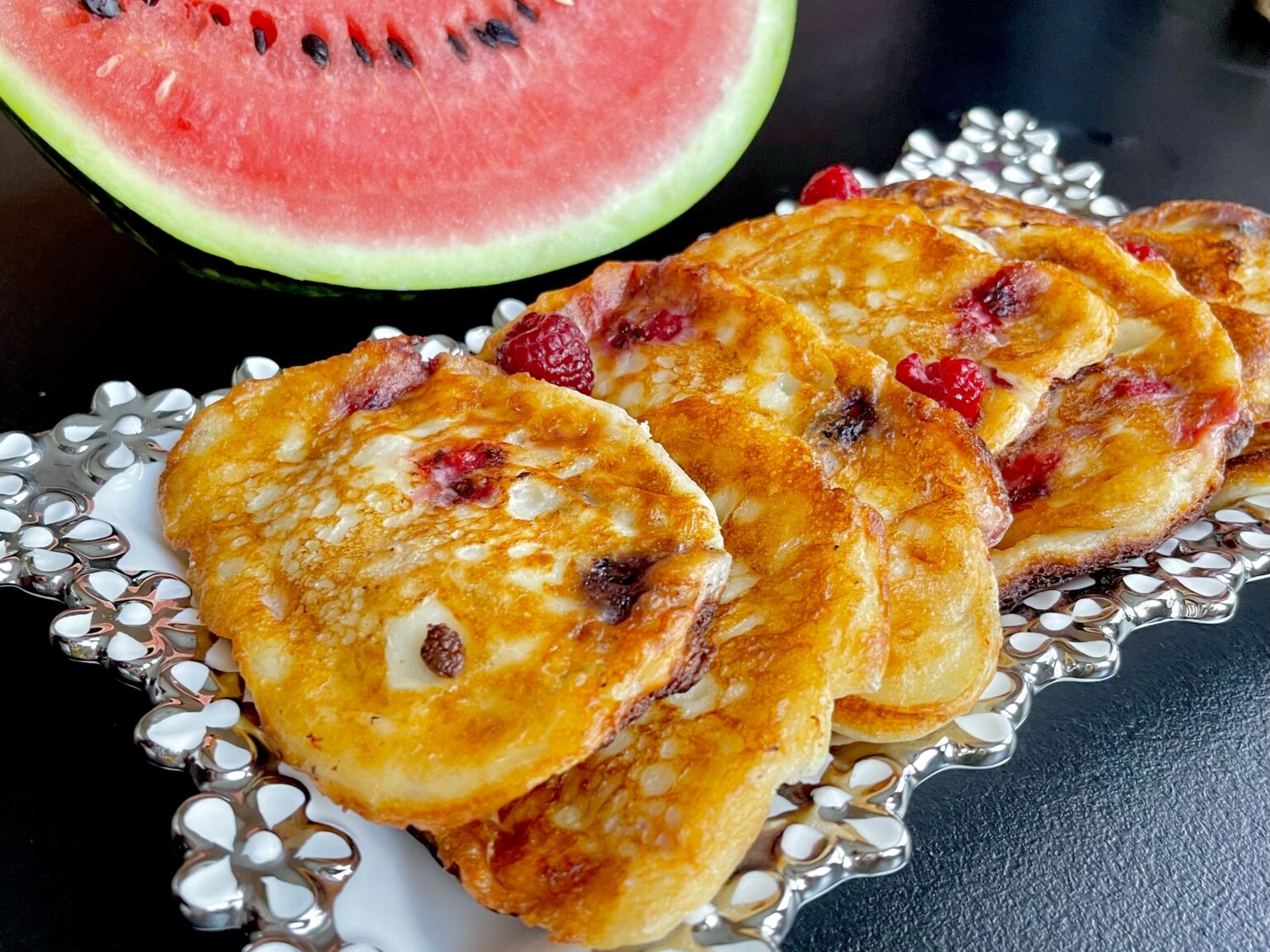 Racuszki jogurtowe z owocami (bez drożdży) - 475BBE53 6A4D 4678 A8D4 2416A4F4E3BE