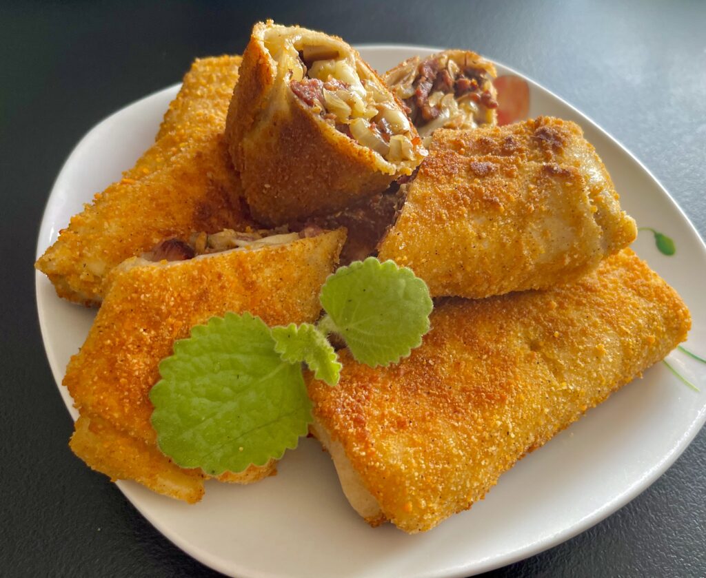 Chrupiące krokiety z tortilli