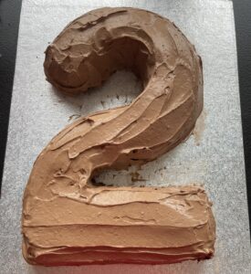 Tort cyfra brownie - 6493AF4D 052C 4FCD B634 37A685917599