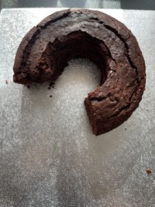 Tort cyfra brownie - BF1F02E3 0D24 4D38 9197 BF2A5910156C