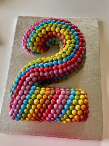 Tort cyfra brownie - EBF7C743 6E82 482E 96BF B9B134C8DECE