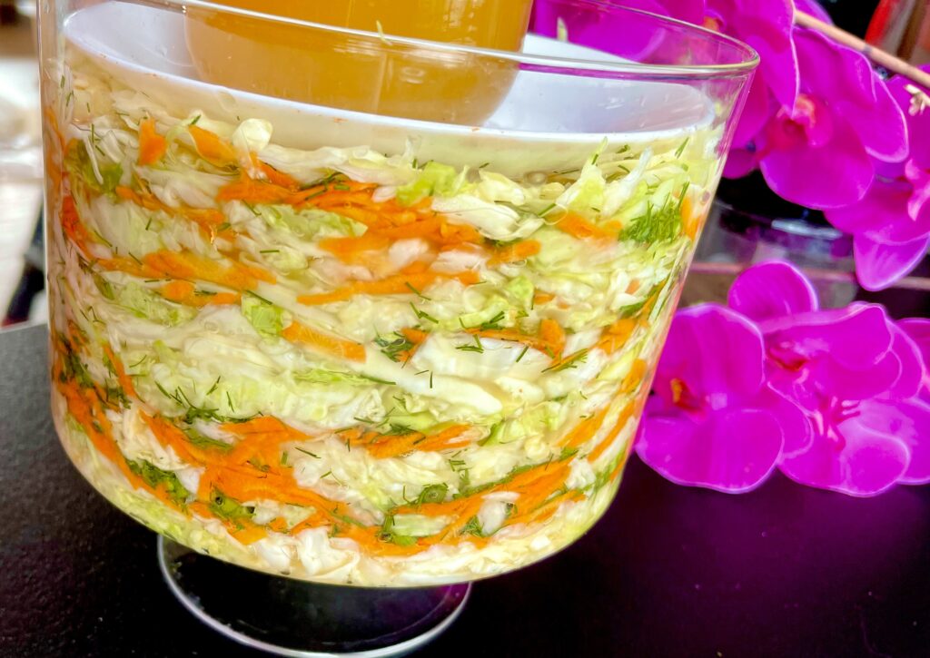 Kiszona młoda kapusta na już