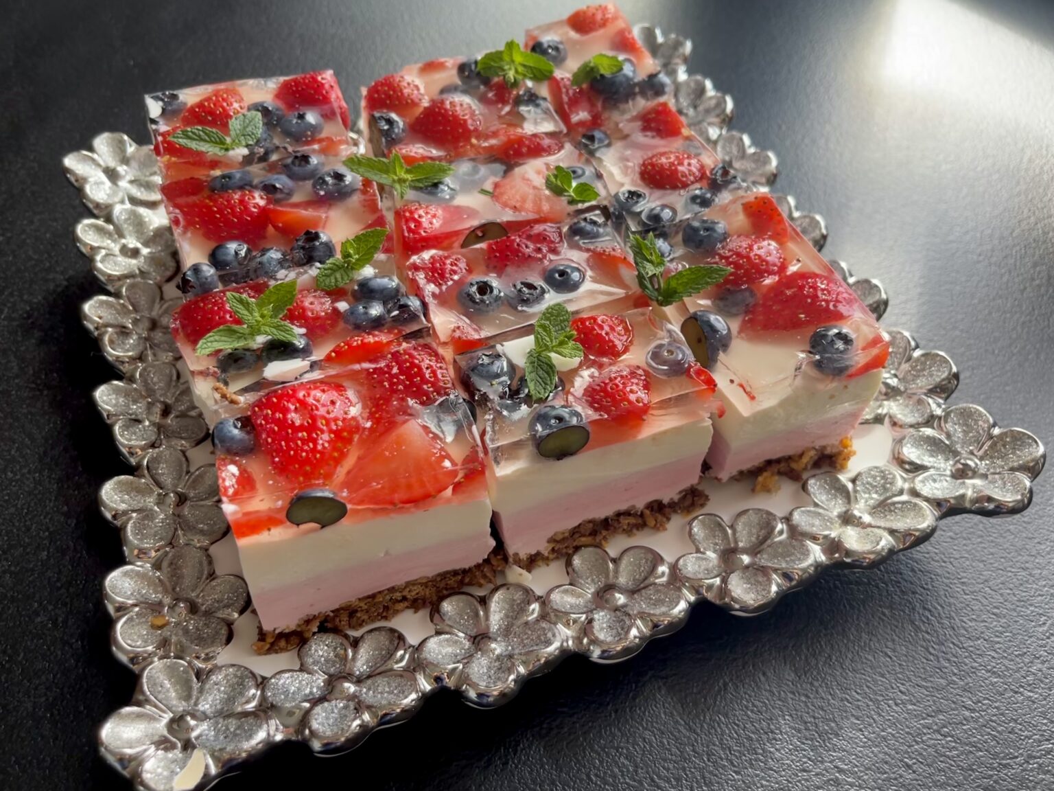 Czarodziejski ogród - pyszne ciasto bez pieczenia! - 63114A5E 7672 4875 B66E 0DB54B0F2DAF