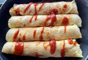 Faszerowane naleśniczki z patelni - C7FE56D3 D198 4E57 A52E 509F66E9CA9D