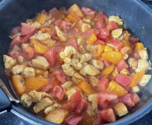 Makron z kurczakiem i pomidorami w kremowym sosie curry - 212BBC4F 4F1F 4B7B AD46 67E8A2DBF507