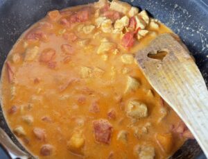 Makron z kurczakiem i pomidorami w kremowym sosie curry - 311DFFF3 E128 48CB B7C4 2B8D7E548B8D
