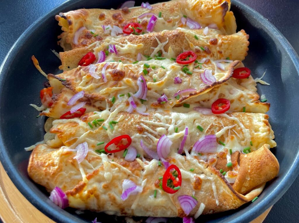 Naleśniczki z kurczakiem