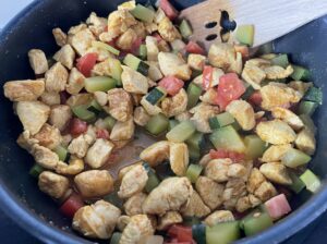 Zapiekanka curry z kurczakiem i makaronem - 76E8A36D 9A8F 46D1 85C4 0D70E980994C