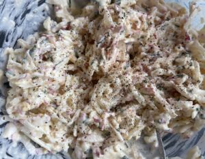 Pasta kanapkowa jajeczno-rzodkiewkowa - 8EFA07E8 5469 4405 B0D0 C1F71B57A168