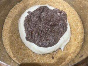 Sernikomakowiec druga warstwa