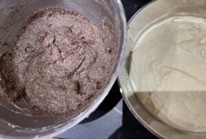 Sernikomakowiec przygotowanie warstw