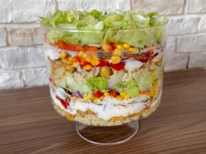 Warstwowa sałatka kebab z makaronem - 946F8231 5C84 4C8C 9923 F9329C50963A