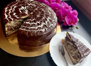 Przepis na sernikomakowiec w czekoladzie