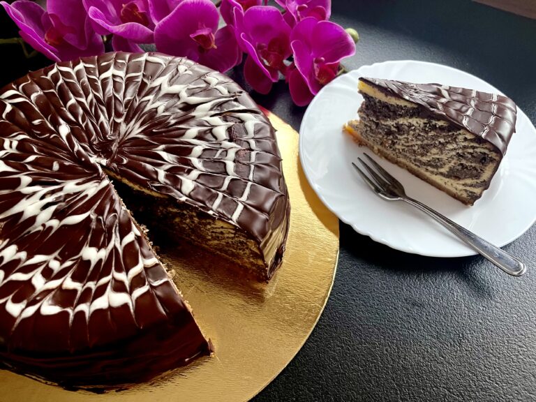 Sernikomakowiec w czekoladzie