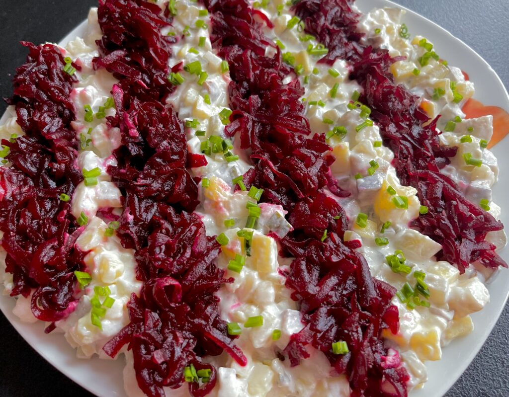 Wigilijna sałatka wyśmienita