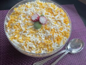 Sałatka łabędzi puch - 851CA292 7CBA 4EA3 9308 EA3E3033DF20