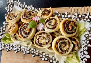 Pyszne paszteciki z pieczarkami