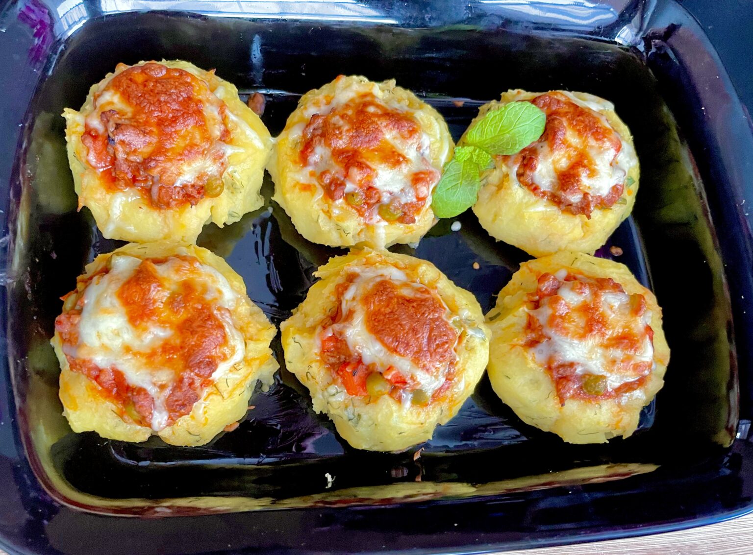 Gniazdka ziemniaczane po bolońsku - 3783AB4D 2EC8 4F17 BE5D ED53EACB8F3F