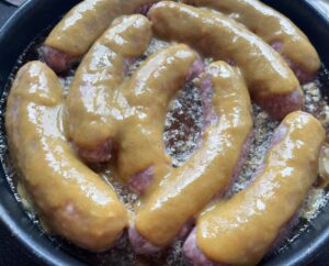 Biała kiełbasa pieczona w piwie - 3E9AC57F 9420 4BAB B72F 5C39ECB16855