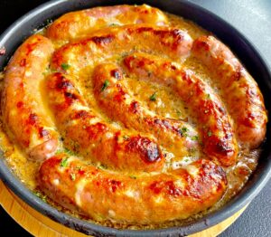 Biała kiełbasa pieczona w piwie - 701B6E44 F1A6 41CE 9933 5DE3C6B28645