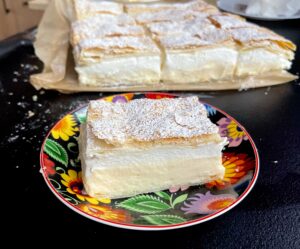 Kremówka na cieście francuskim - 9705D3E4 593A 4CCA A85A 0E91E490B8C0