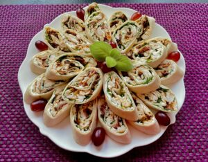 Tortilki z kurczakiem i bekonem - pyszne przekąski na raz! - BA1FE7A0 6FDA 4CFB A33A DA13FFB3D627