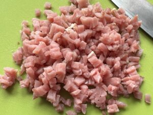 Sałatka z zupek chińskich z szynką - DCDF2236 0E9F 471F A64E 913943E3FFAE