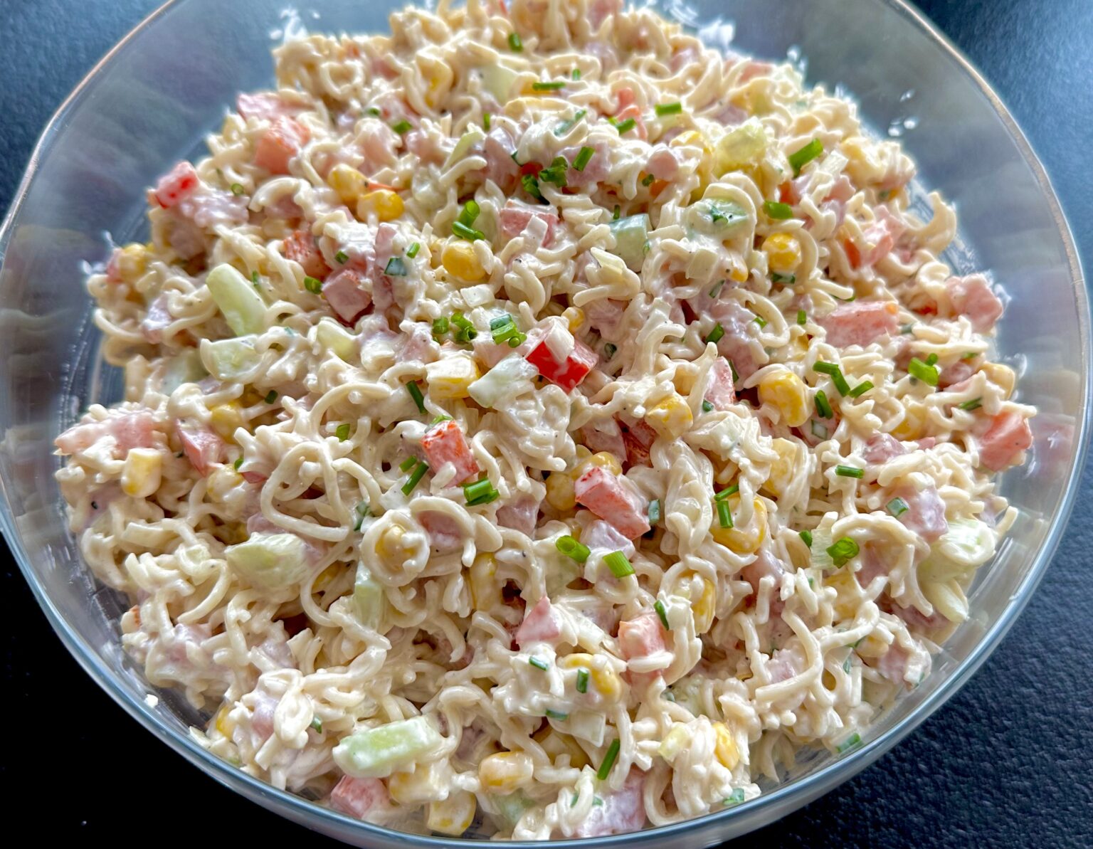 Sałatka z zupek chińskich z szynką - E64092A2 BA9D 4CA9 A631 A1E9D064B0CD