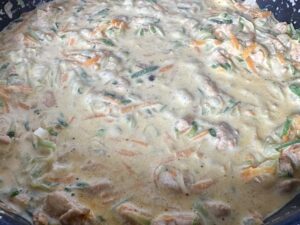 Kurczak w kremowym sosie z cukinią, świetny do ryżu! - D326F34A 915B 4A2F 8990 9625E3C8B03D