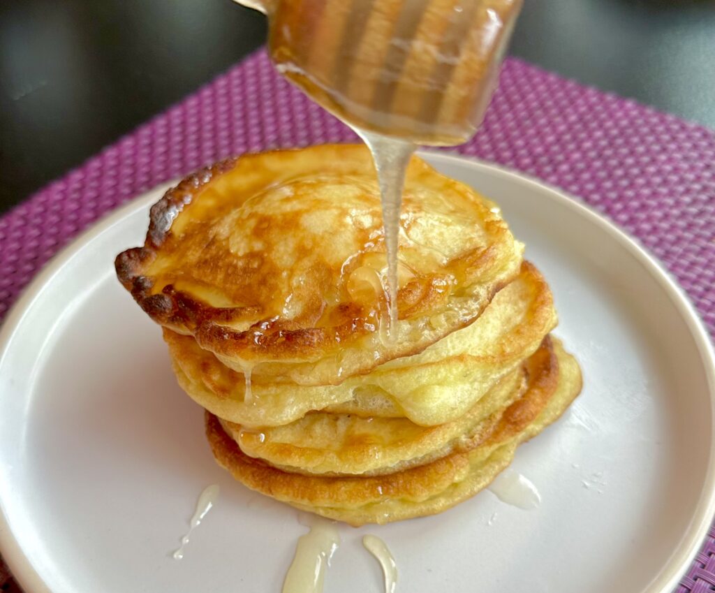 Śniadaniowe placuszki bananowe